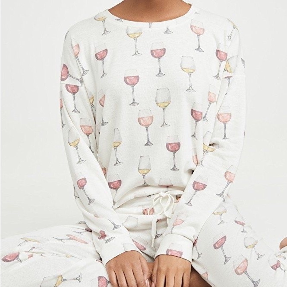 PJ Salvage Evening Forecast Wine Glass Top